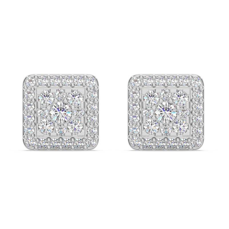 Kisna 14K Yellow Si Diamond Gold Earrings For Women | Charismatic Stud