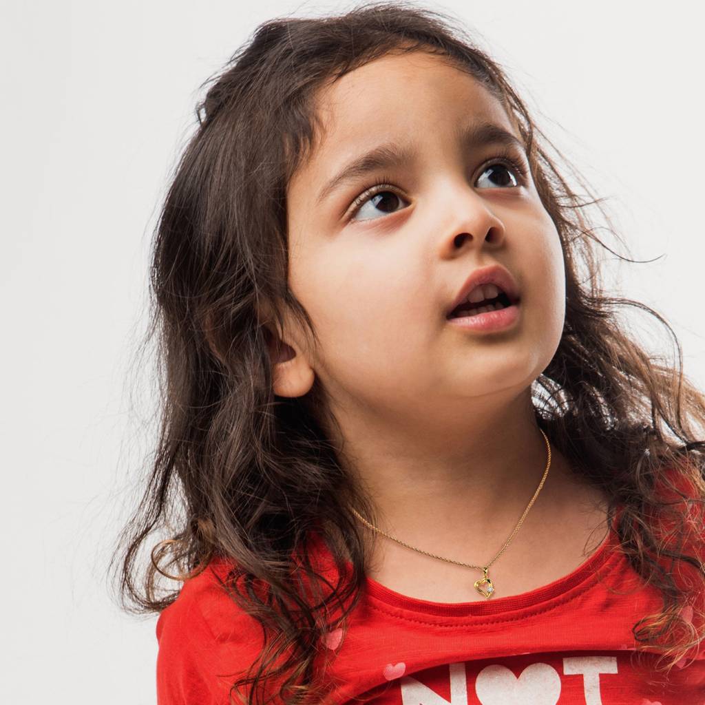 Kisna 14K Yellow Gold Star Struck Love Diamond Pendant : W40002P