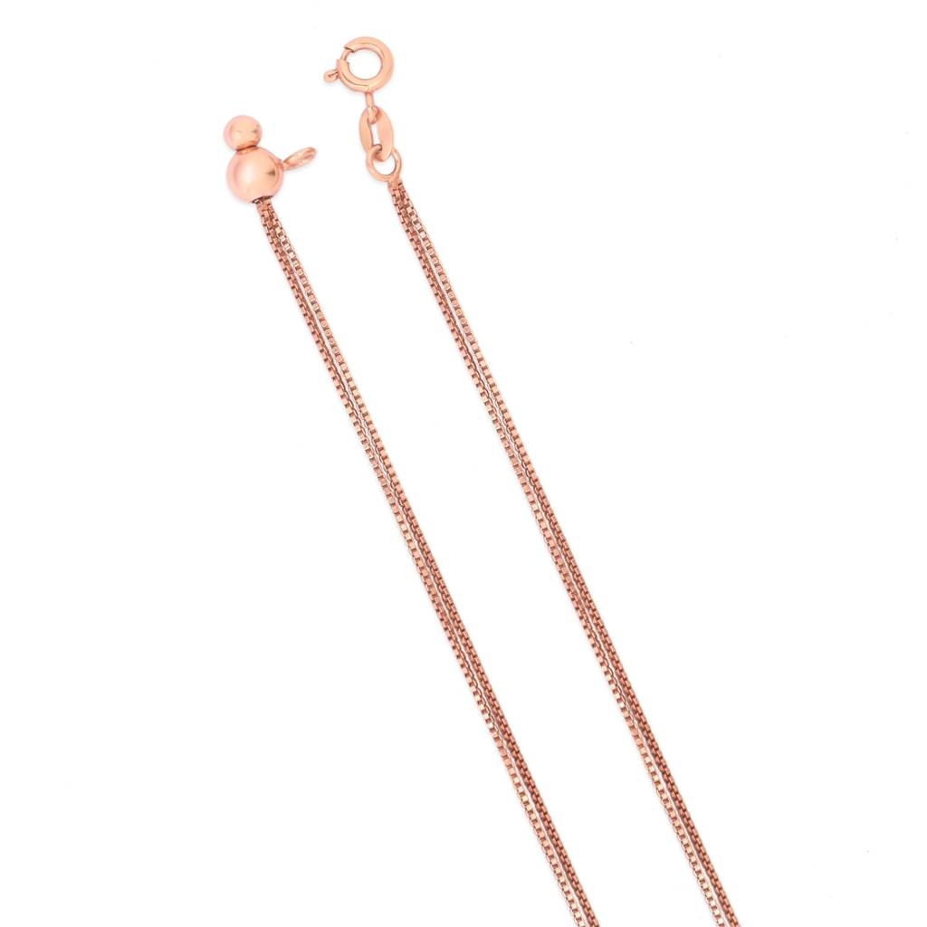 Heartrose Gold Plated 925 Sterling Silver Waist Chain : WC-10004-34-RG
