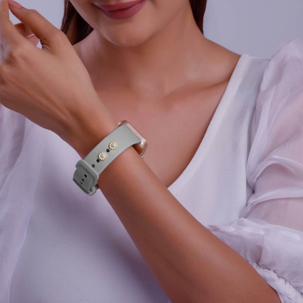 925 Silver Golden Cute Daisy Watch Pins : WC031WC031