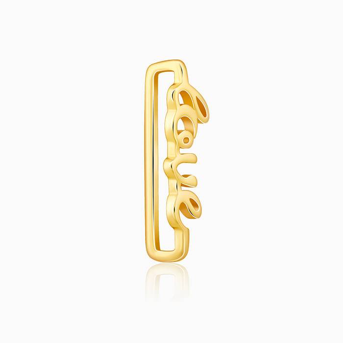 Giva 925 Silver Golden Love Watch Band,Adjustable | Gifts For Women And Girls | With Certi : WC033