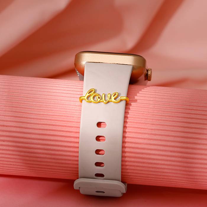 Giva 925 Silver Golden Love Watch Band,Adjustable | Gifts For Women And Girls | With Certi : WC033