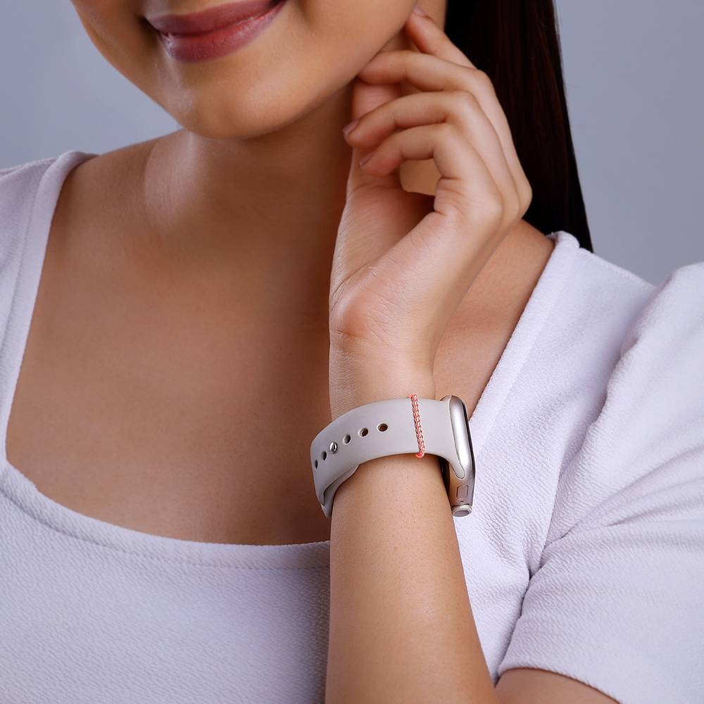 Giva 925 Silver Rose Gold Classic Watch Band,Adjustable : WC043