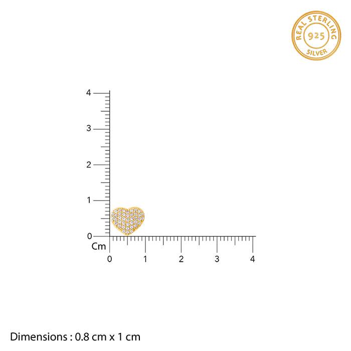 Giva 925 Silver Golden Love You Watch Pin,Adjustable | Gifts For Women And Girls | With Ce : WC046