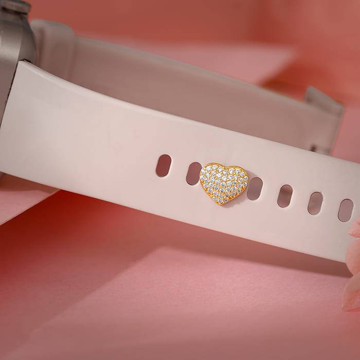 Giva 925 Silver Golden Love You Watch Pin,Adjustable | Gifts For Women And Girls | With Ce : WC046