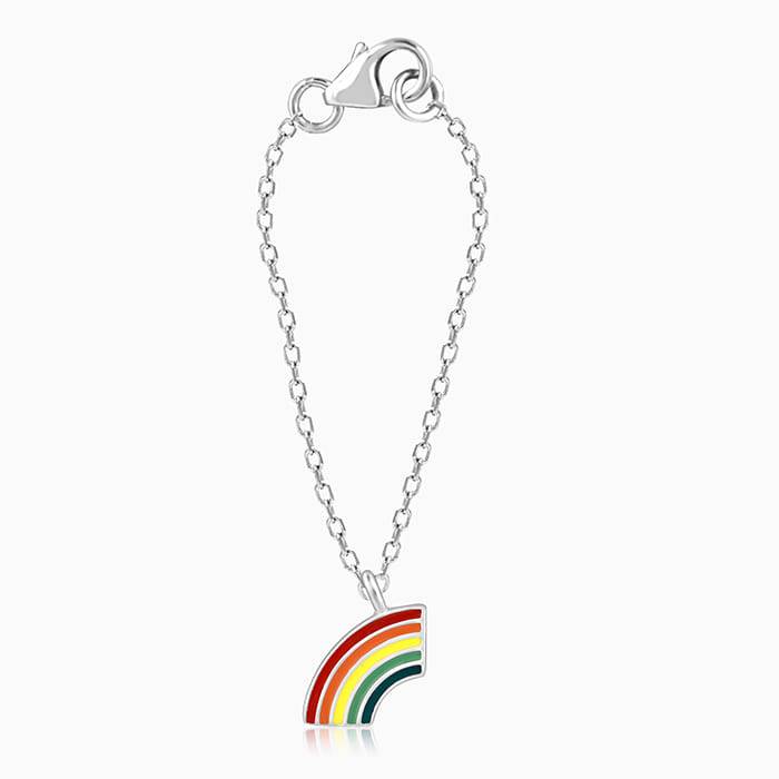 Giva 925 Sterling Silver Be A Rainbow Watch Charm- Without Chain, Fits In Bracelet, Pendan : WC04