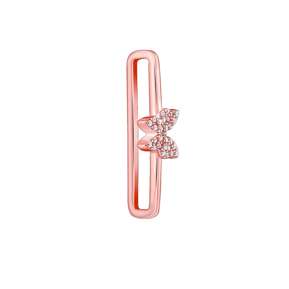 Rose Gold Butterfly Watch Band- Without Chain, Adjustable : WC053