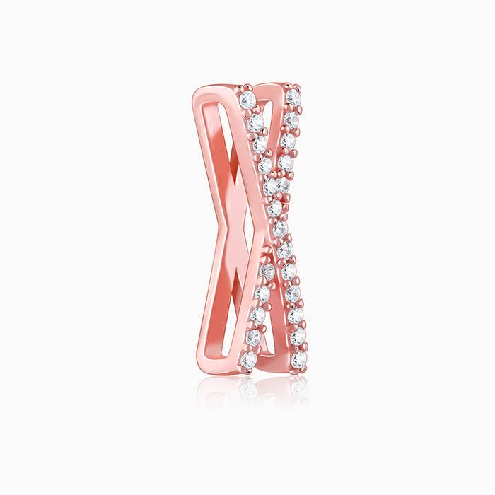 Rose Gold Cross Watch Band- Without Chain, Adjustable | Gifts For Women And Girls | With C : WC054