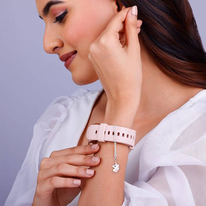 Giva 925 Sterling Silver Pretty Unicorn Watch Charm- Fits In Bracelet, Pendant And Necklac : WC08