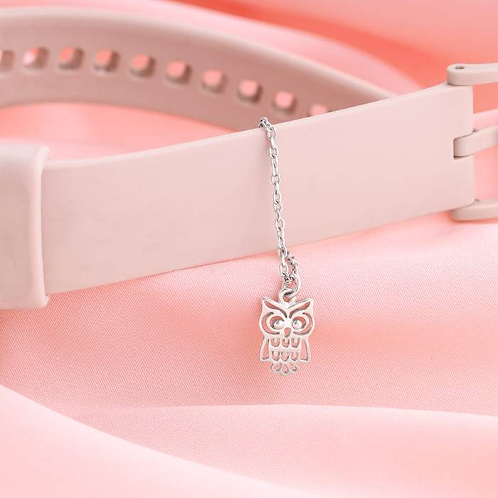 Giva 925 Silver Curious Owl Watch Charm - Without Chain, Fits In Bracelet, Pendant And Necklace | Gi : WC09