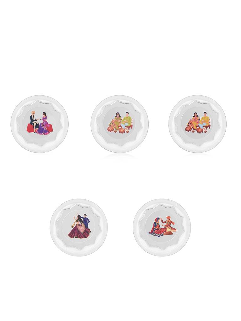 Wedding Ceremony 999 Silver Coin Box  (5 Coins) : WCB9