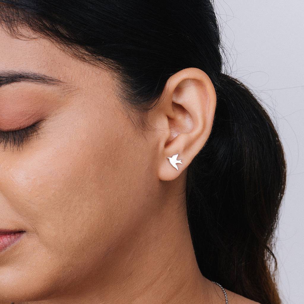 Bird Stud Earrings