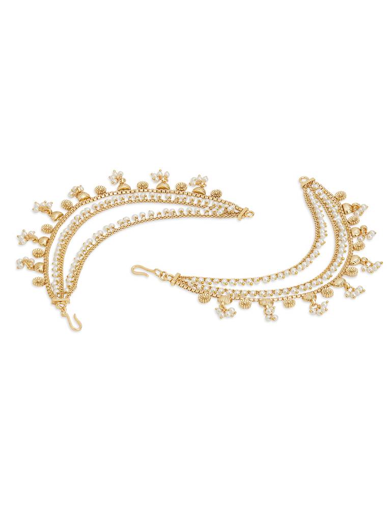 Pearly Princess Layered Ear Chain : WFAE139