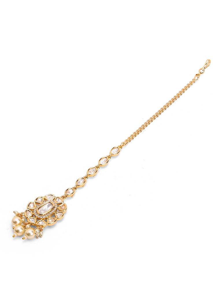 Meira Petals Of Love Kundan Maangtika : WFAE180