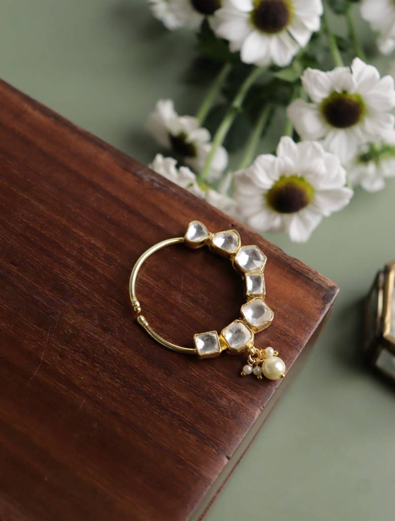 The Bridal All Shapes Kundan Nath : WFAE83