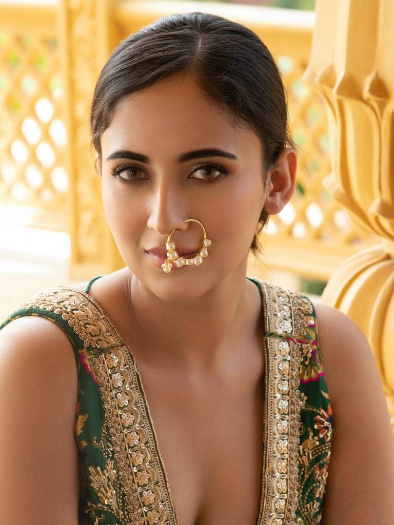 The Bridal All Shapes Kundan Nath : WFAE83