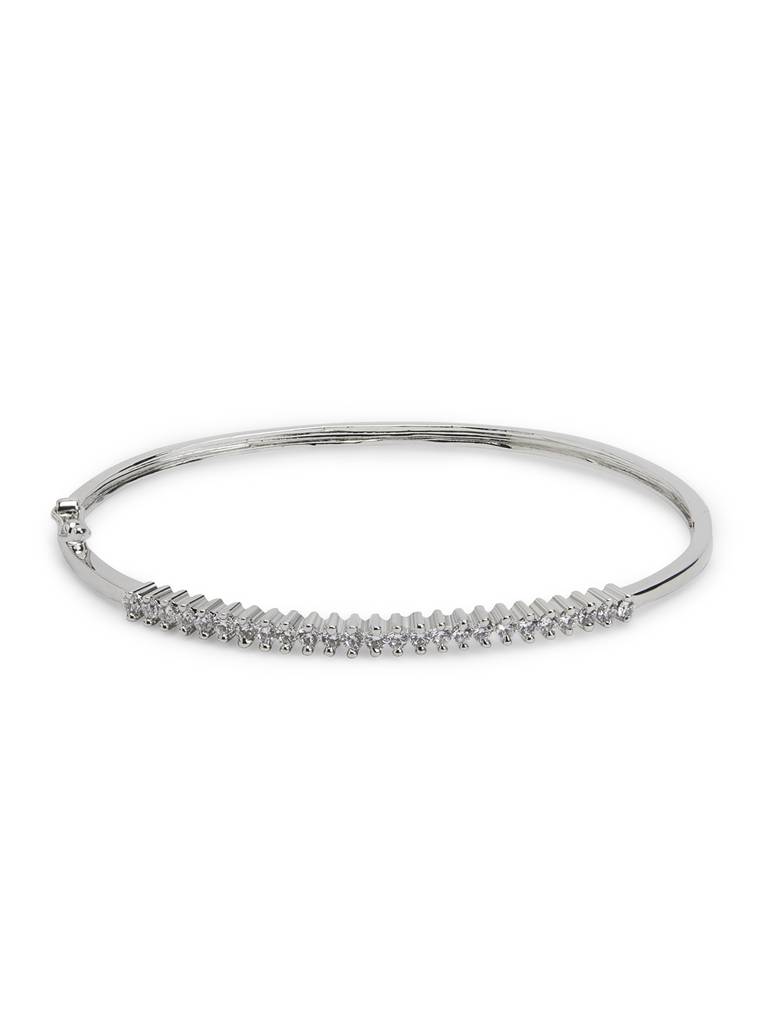 Sleek Streak Cz Bracelet : WFBC352