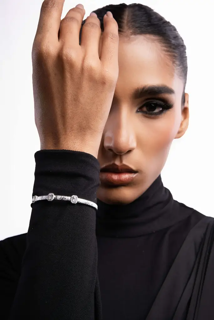 Starlit Surge Cuff Bracelet : WFBC357