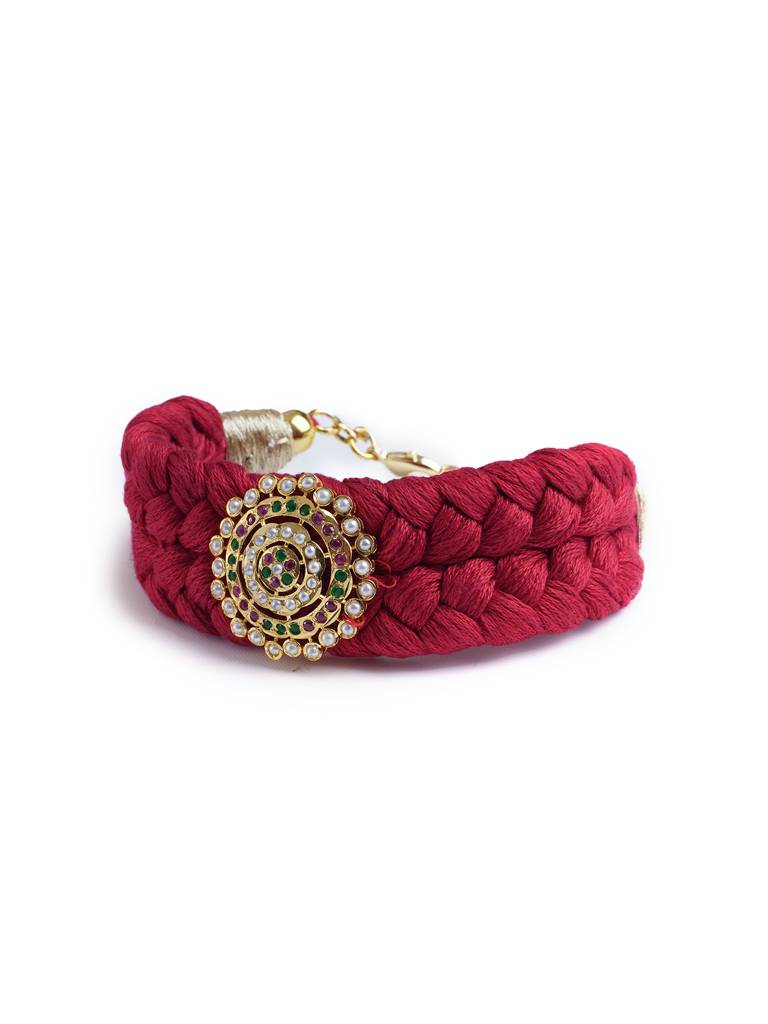 The Weave Of Love Floral Bracelet : WFBE352