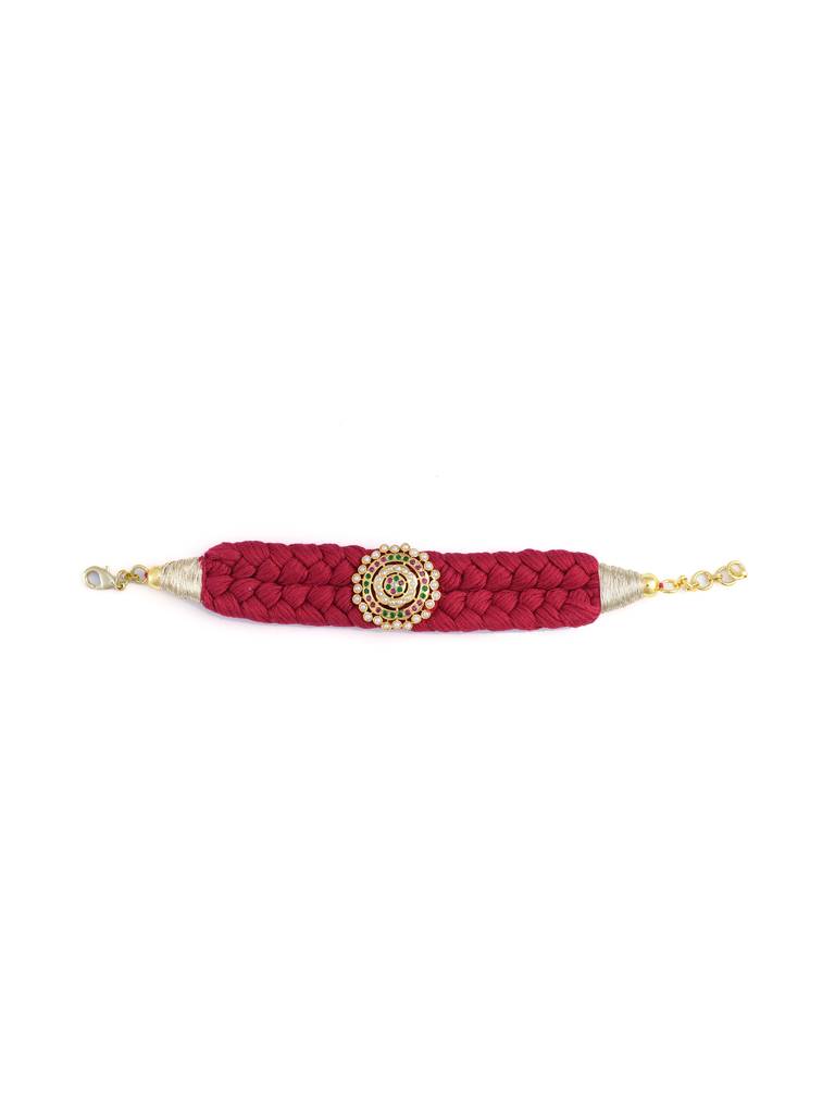 The Weave Of Love Floral Bracelet : WFBE352