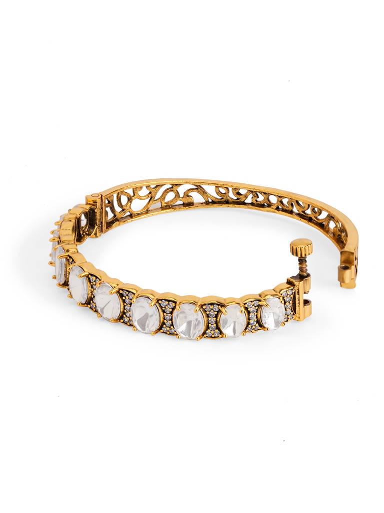 Vintage Radiance Kundan Bracelet : WFBE361