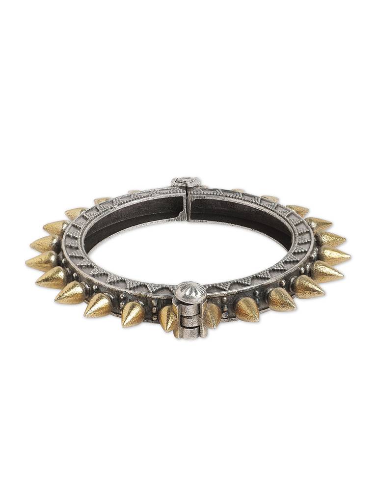 Gypsy Surya Chakra Dual Tone Bangle : WFBO21