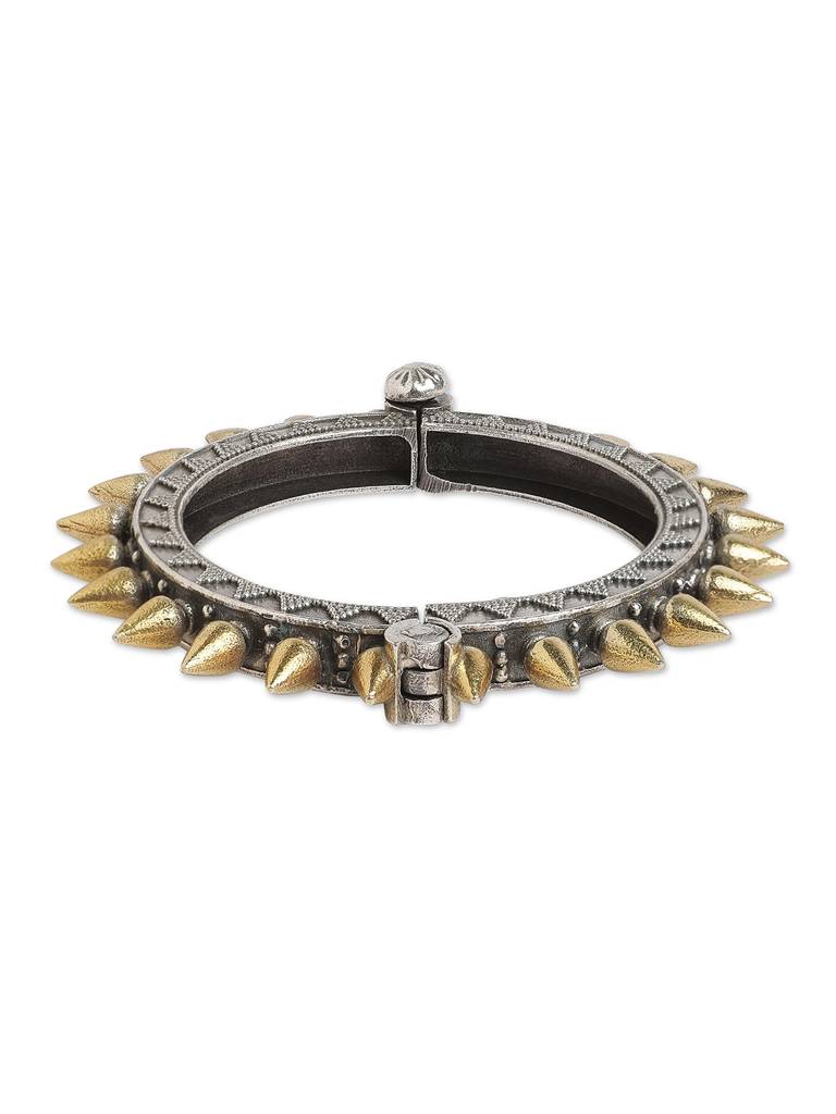 Gypsy Surya Chakra Dual Tone Bangle : WFBO21