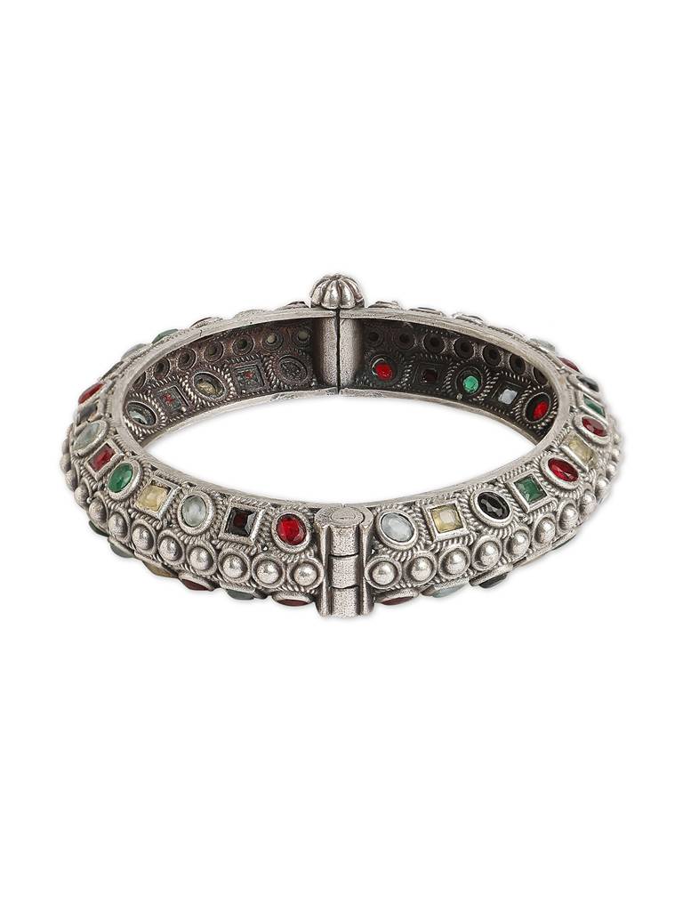 Oxidized Tribal Heritage Kada Set : WFBO26