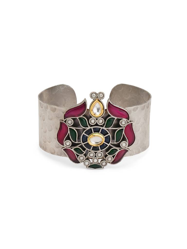 Gypsy Multi Stone Statement Cuff : WFBO27