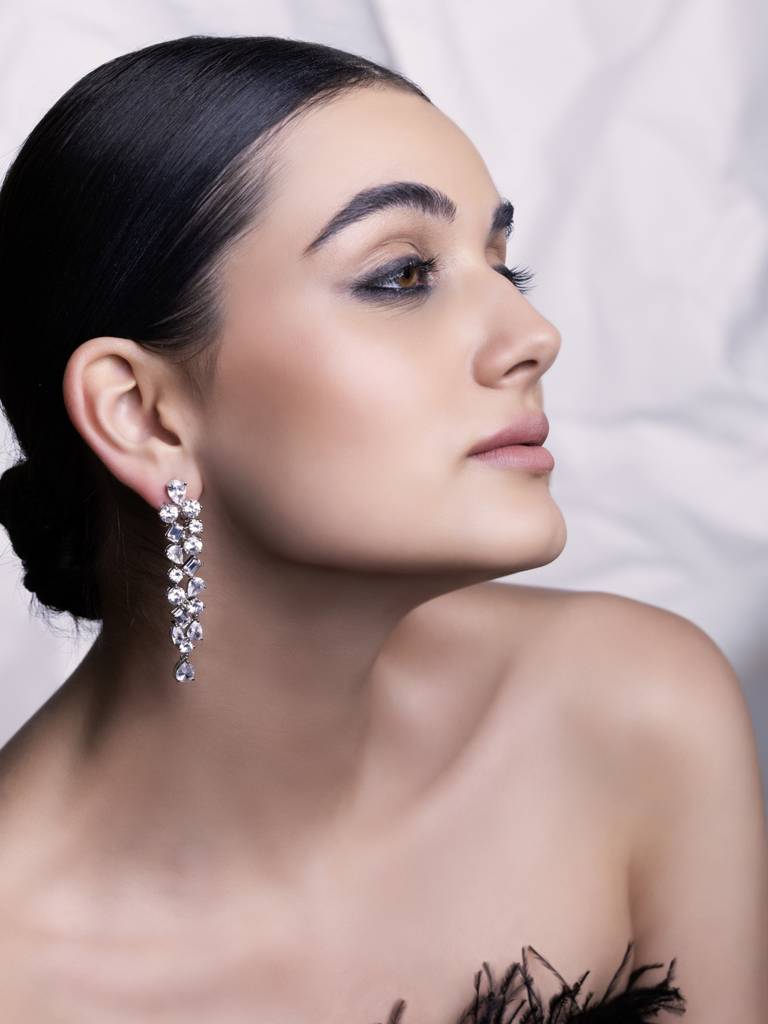 Melody Of Shapes Dangler Earrings : WFEC400