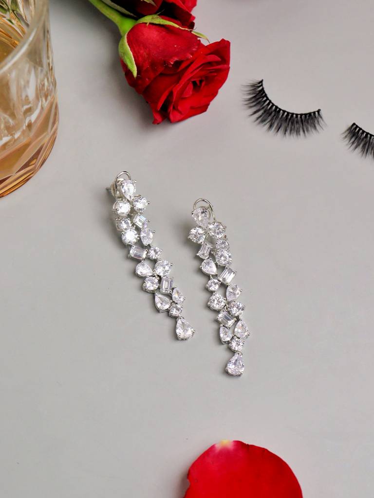 Melody Of Shapes Dangler Earrings : WFEC400