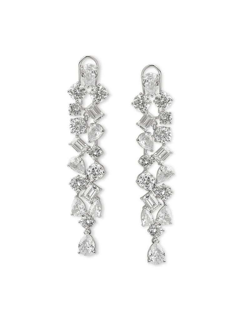 Melody Of Shapes Dangler Earrings : WFEC400