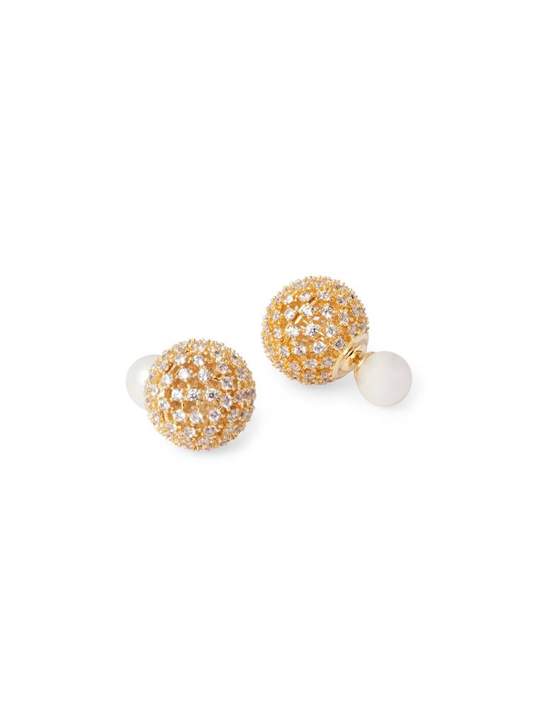 Nova Encrusted Stud Earrings : WFEC514