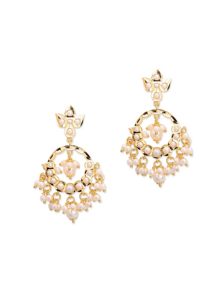 Meira Minimal Pearl Chandbalis : WFEE402