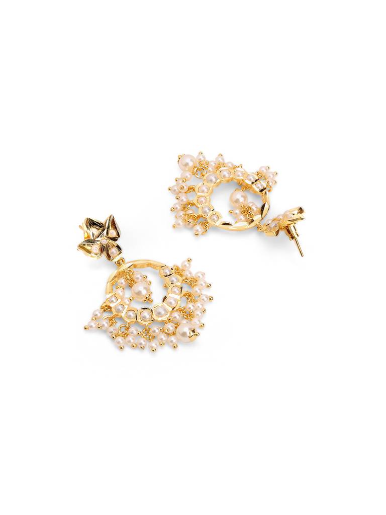 Meira Minimal Pearl Chandbalis : WFEE402