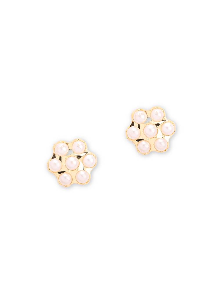 Meira Jasmine Bloom Stud Earrings : WFEE404