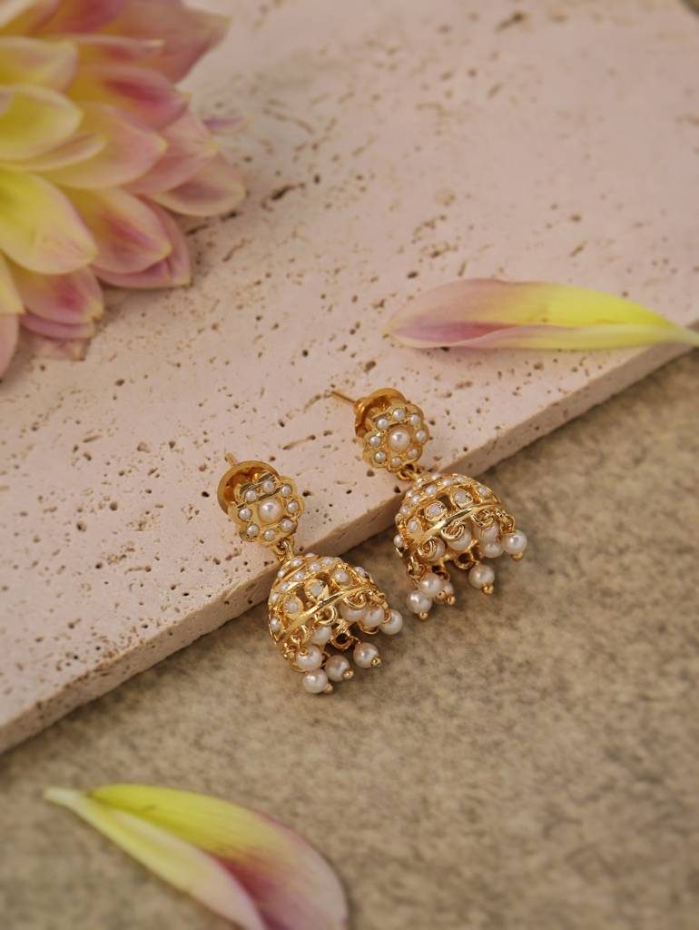 Pearl-It Meira Jadau Jhumkis : WFEE408