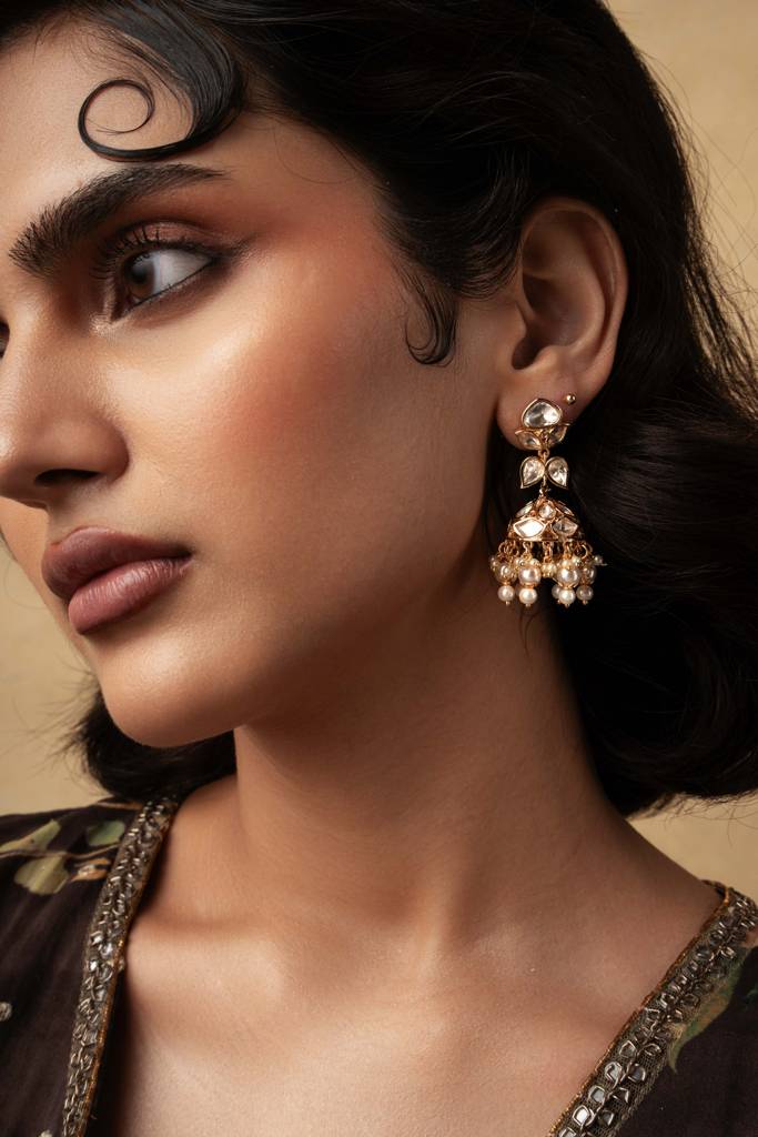 Meira Dew Drop Jhumkis : WFEE423