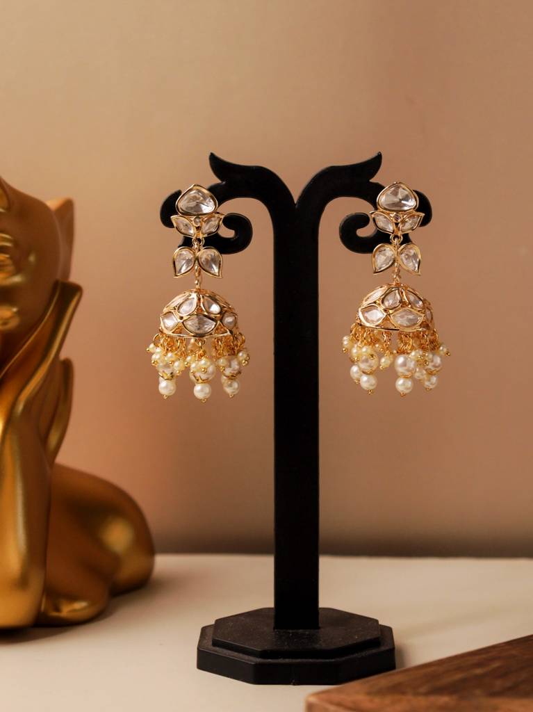 Meira Dew Drop Jhumkis : WFEE423