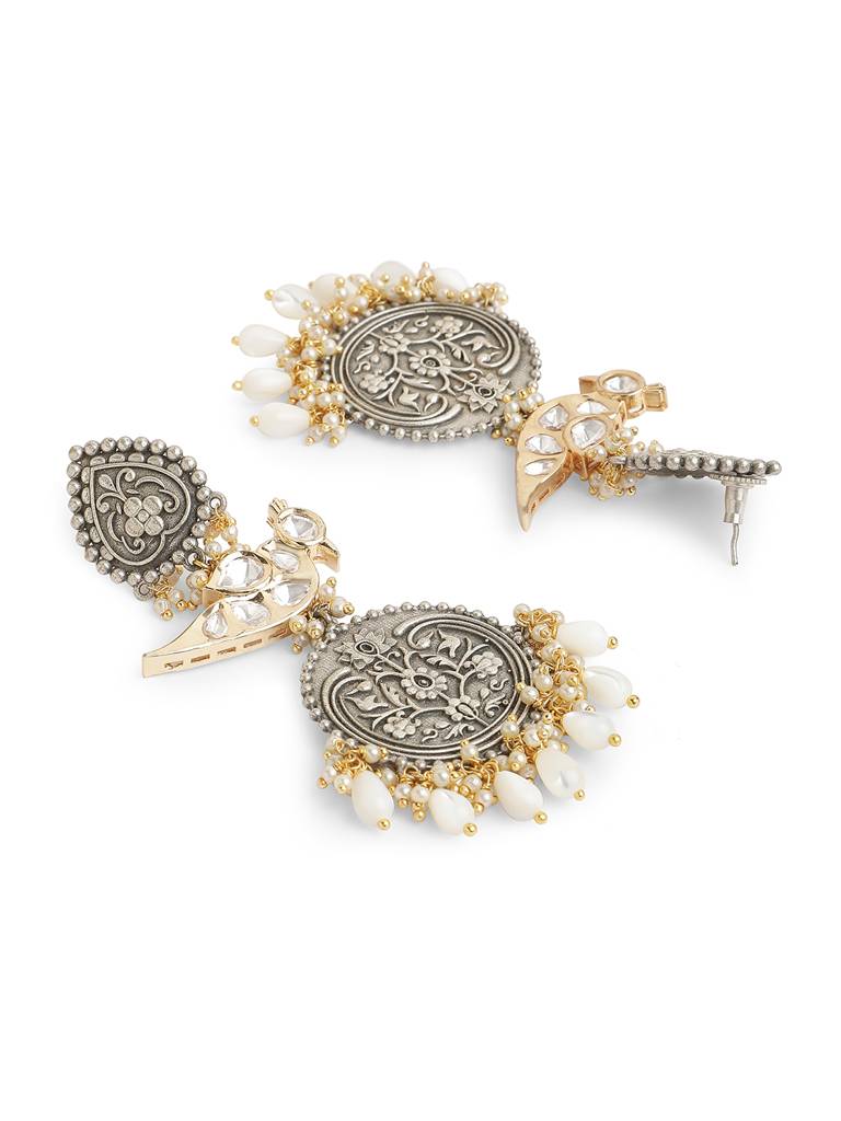 Gypsy Kundan Songbird Dangler Earrings : WFEO408