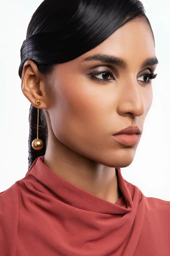 Nova Goldfling Dangler Earrings : WFEP102