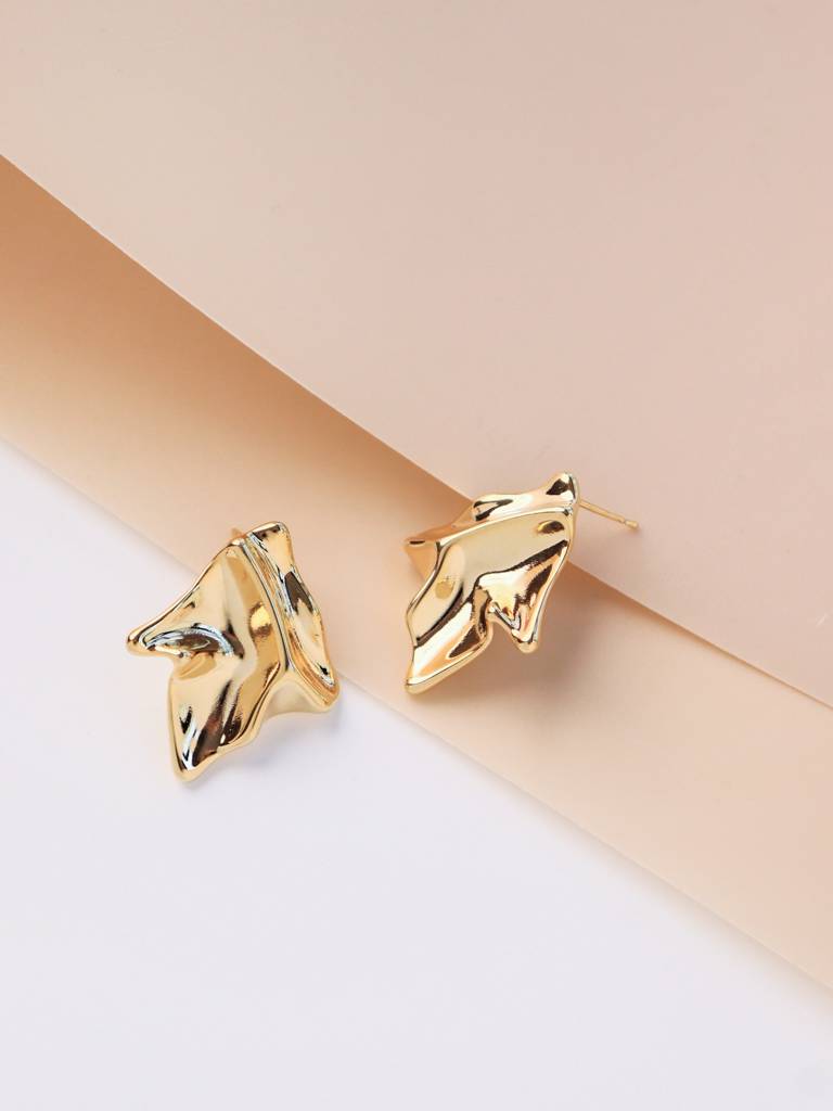 Nova Textured Stud Earrings : WFEP104