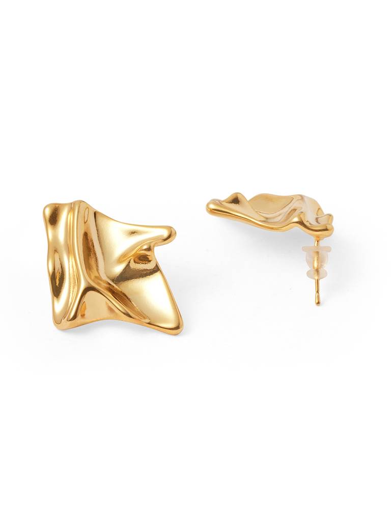 Nova Textured Stud Earrings : WFEP104
