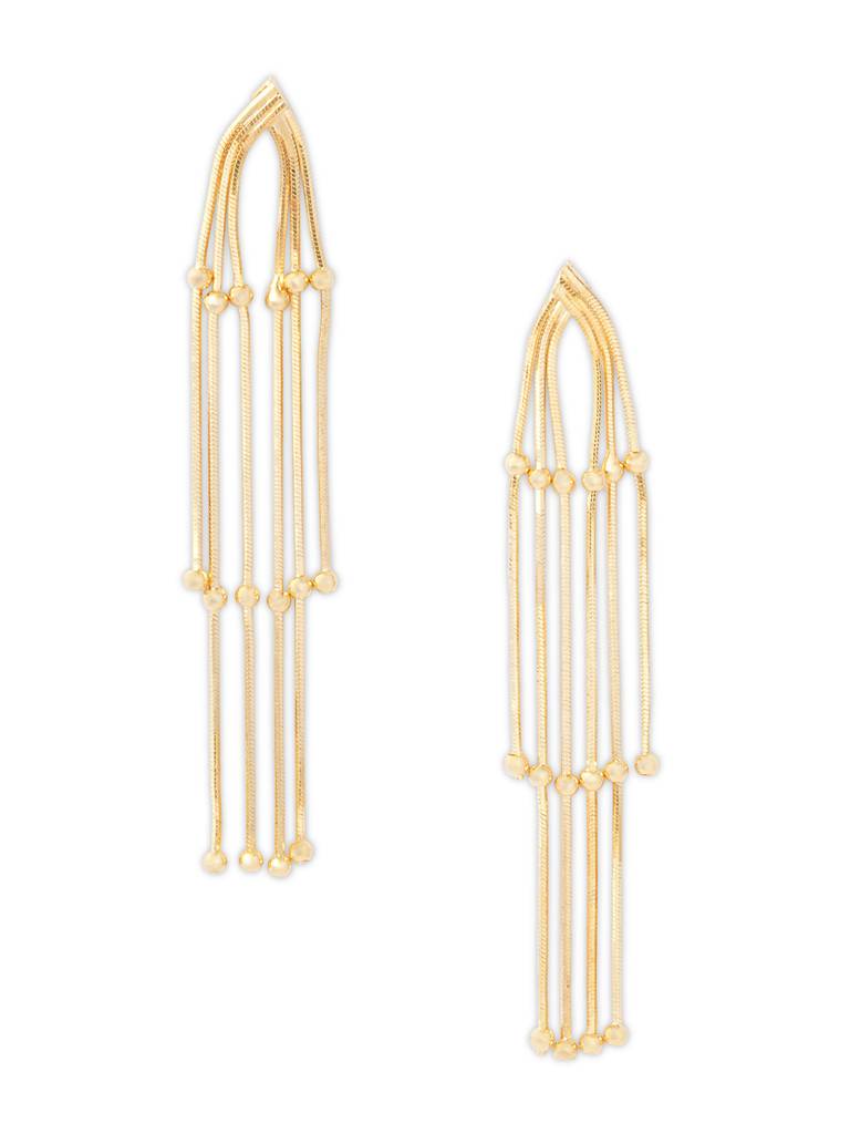 Nova Fringe Dangler Earrings : WFEP105