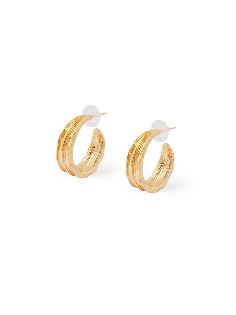Nova Sun Streaked Hoop Earrings : WFEP109