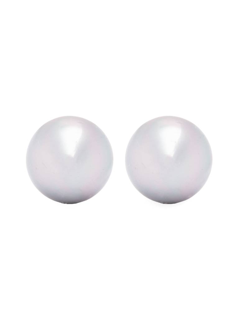 The Pearl Story - Mystic Grey Pearl Earrings : WFES54