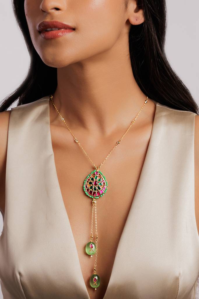 Kudan Tassle Long Necklace : WFNE450