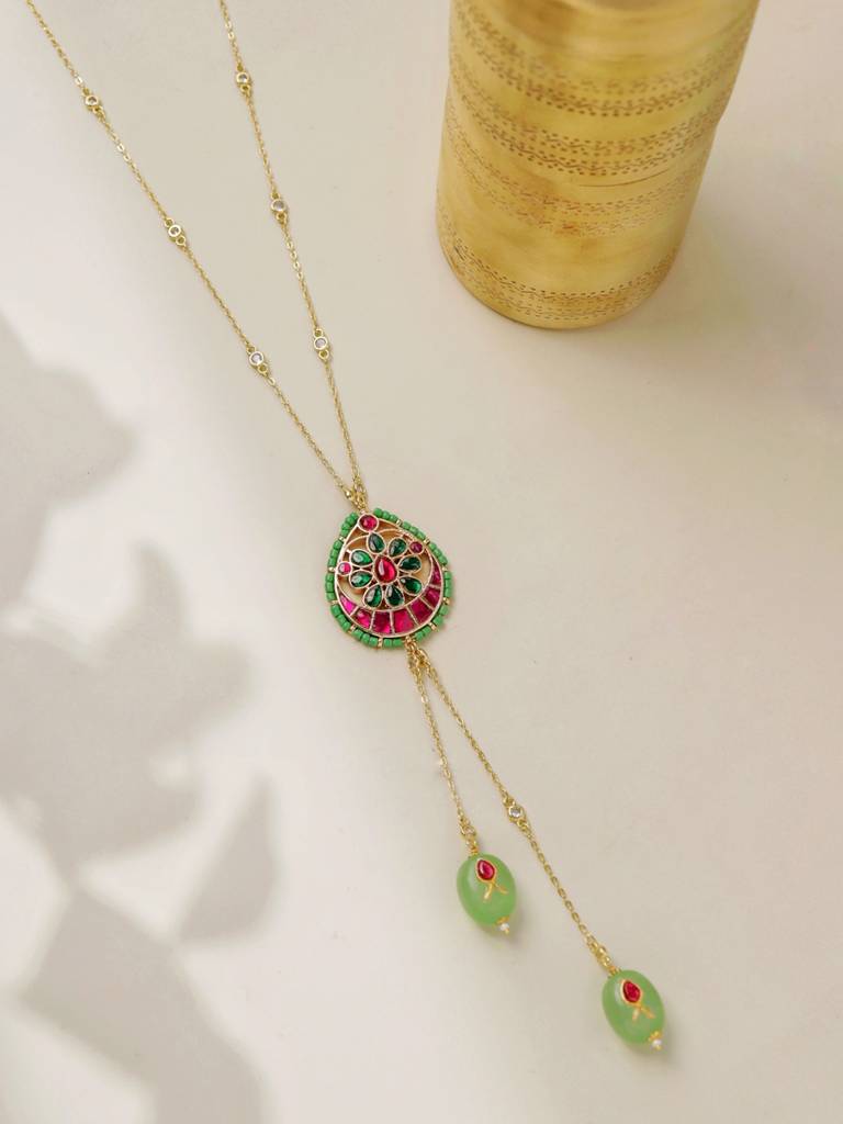 Kudan Tassle Long Necklace : WFNE450
