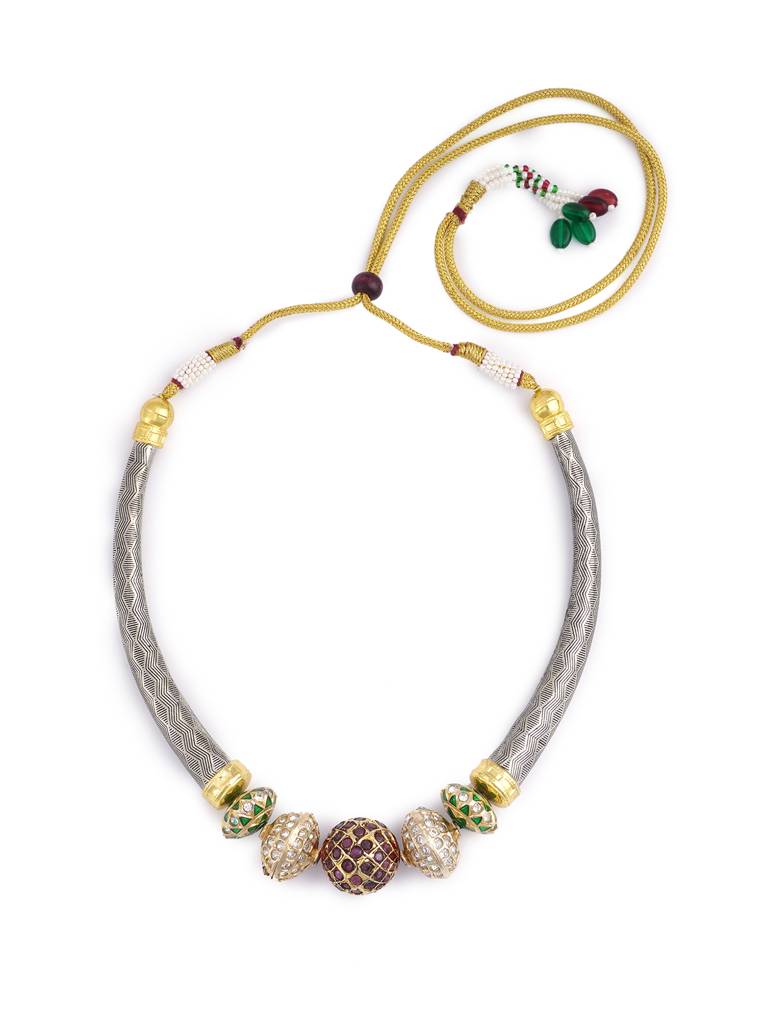 Studded Hasli Necklace : WFNE452