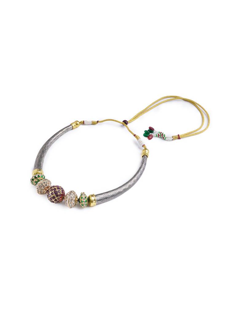 Studded Hasli Necklace : WFNE452